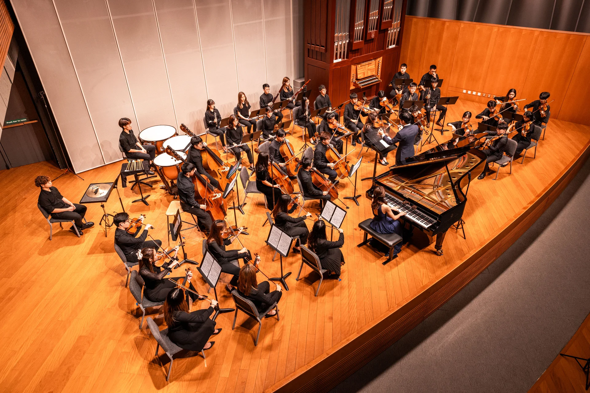 香港中文大學管弦樂團音樂會拍攝