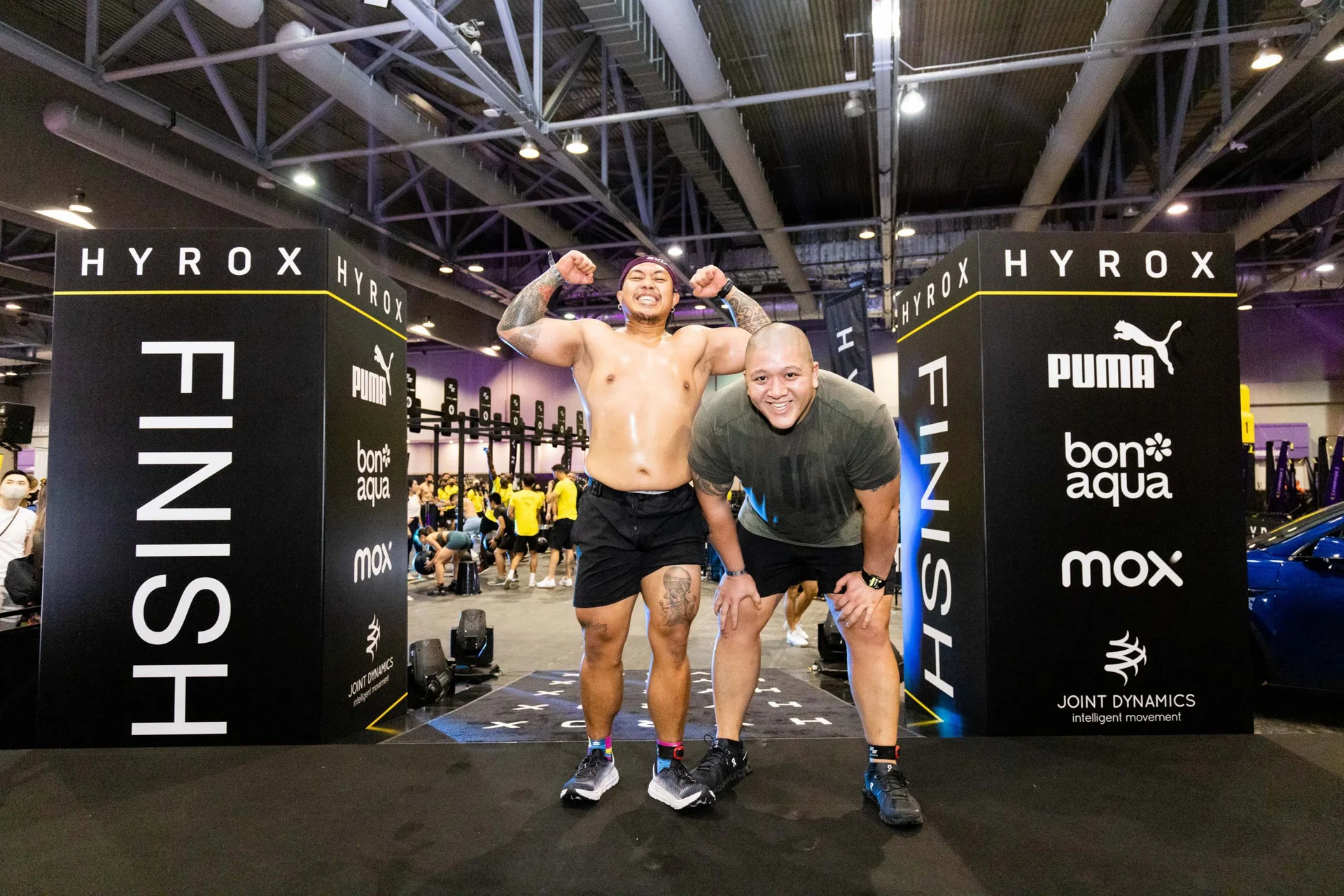 Hyrox室內健身競賽拍攝